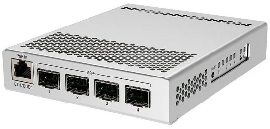 Комутатор MikroTik CRS305-1G-4S+IN Gray
