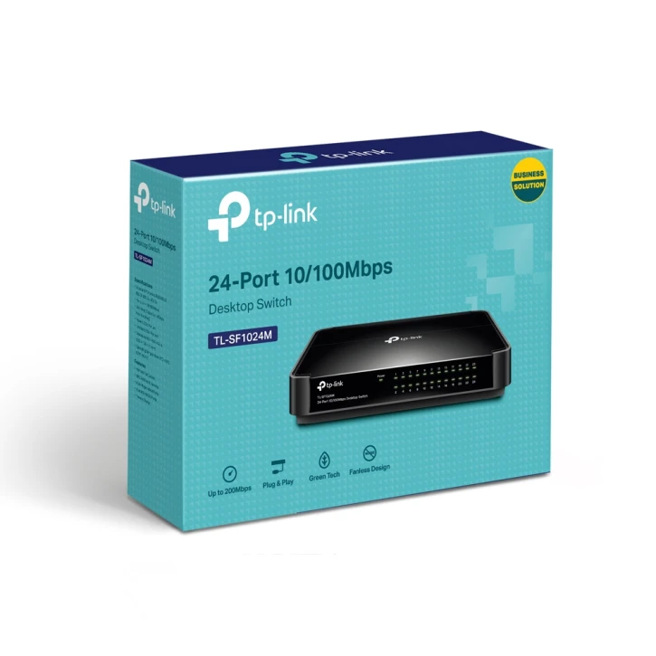Коммутатор TP-Link TL-SF1024M Black фото 4