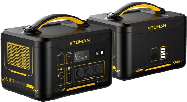 Зарядная станция Vtoman Jump 1500X PB-22 + Extra Battery Jump PB-26