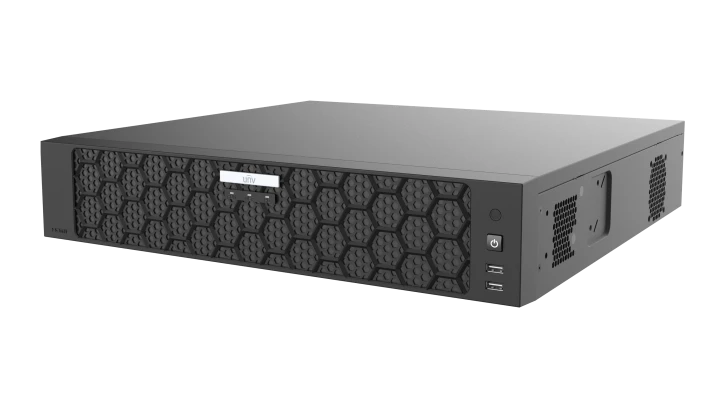 Сетевой видеорегистратор Uniview NVR508-64E-IQ Black фото 3