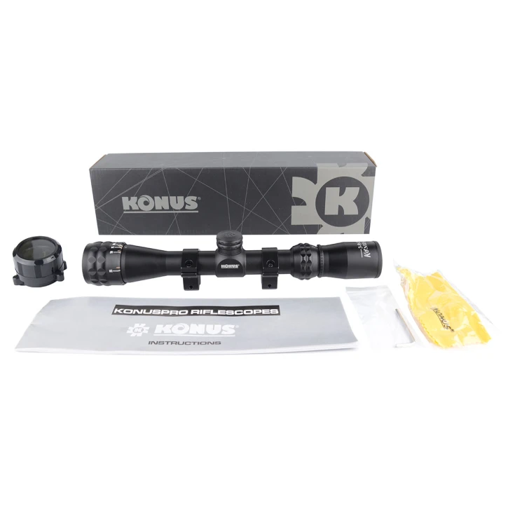 Оптический прицел Konus KONUSPRO 3-9x32 30/30 (с кольцами) (7267) фото 4