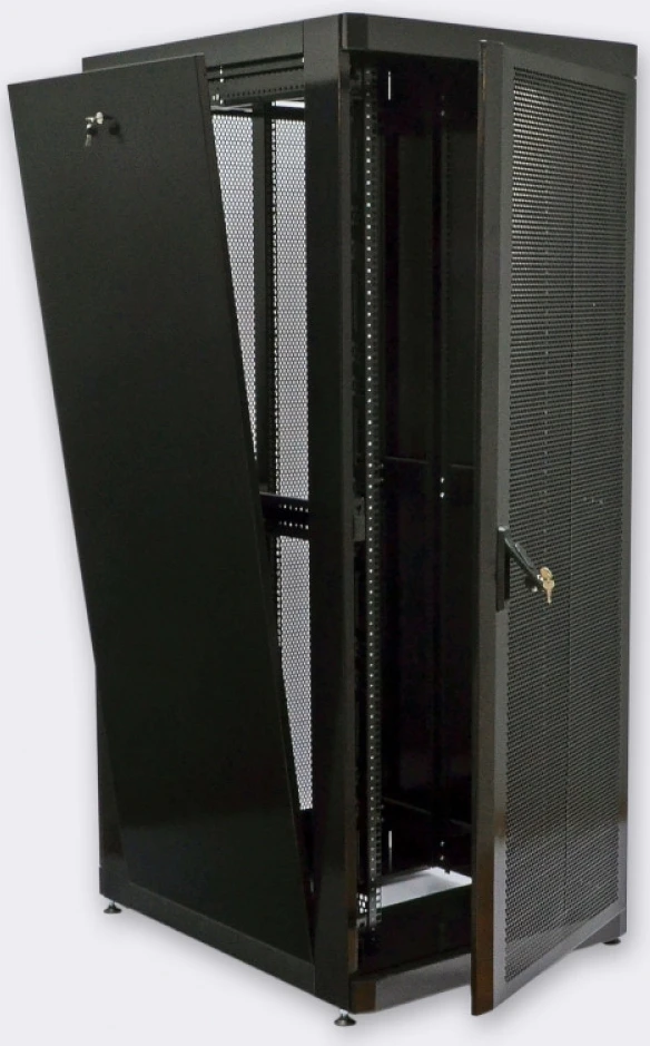 Шафа підлогова CMS 19" 42U, 800х1055 мм (UA-MGSE42810PB) фото 2