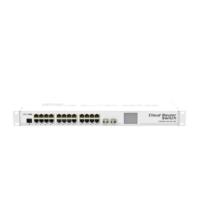 Комутатор Mikrotik CRS226-24G-2S + RM MikroTik 12031 фото 4