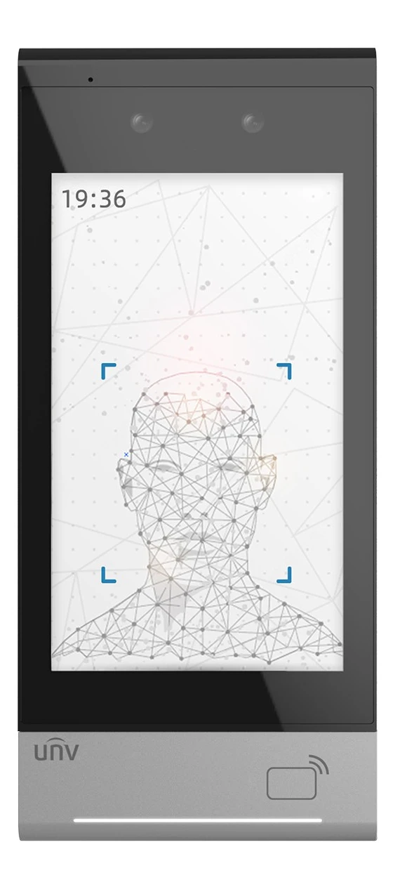 Биометрический терминал Uniview OET-573B-HM-R Black