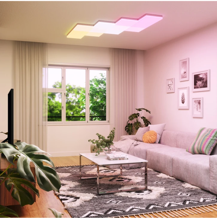 Розумна система освітлення Nanoleaf Skylight Starter Kit — 3 шт., Apple Homekit (NF083K02-3SL) фото 9