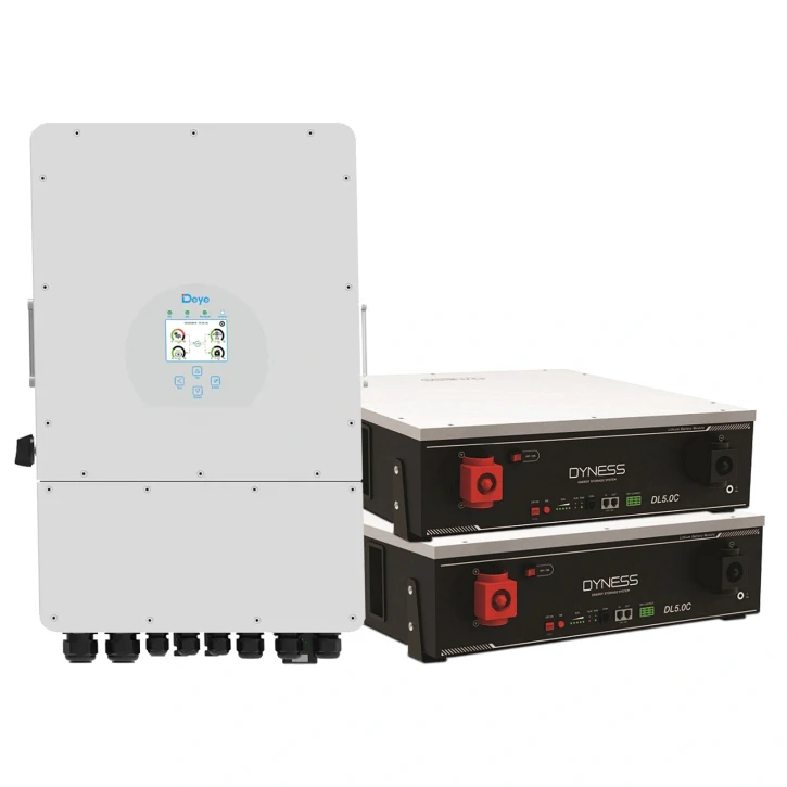 Система зберігання енергії Deye SUN-5K-SG03LP1-EU-2DY10.24K-LFP-W 5kW 10.24kWh 2BAT LiFePO4 6000 циклів (SUN-5K-SG03LP1-EU-2DY10.2)
