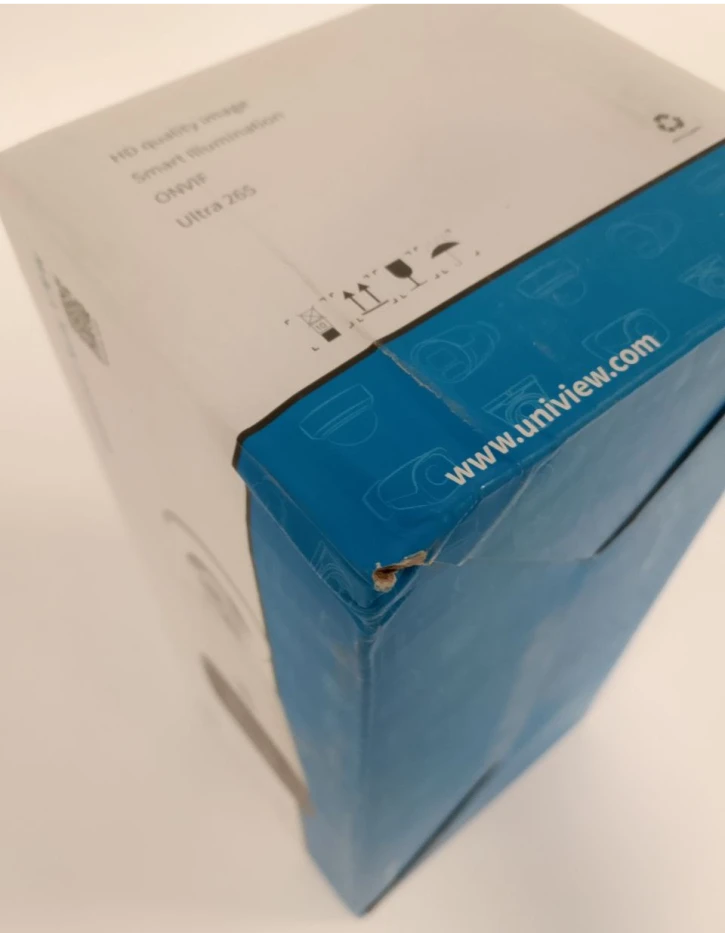 (Уцінка) IP-відеокамера вулична Uniview IPC2314SB-ADF40KM-I0 White фото 4