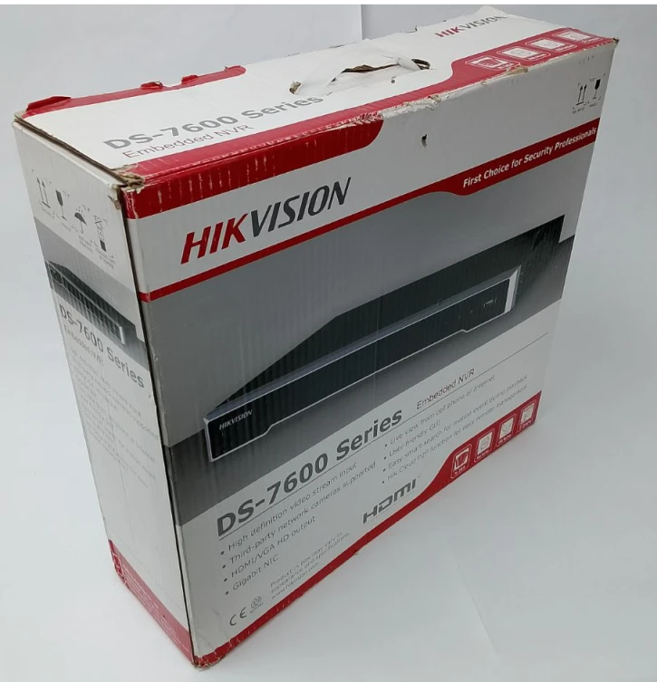 (Уцінка) Мережевий IP відеореєстратор Hikvision DS-7616NI-K2/16P фото 3