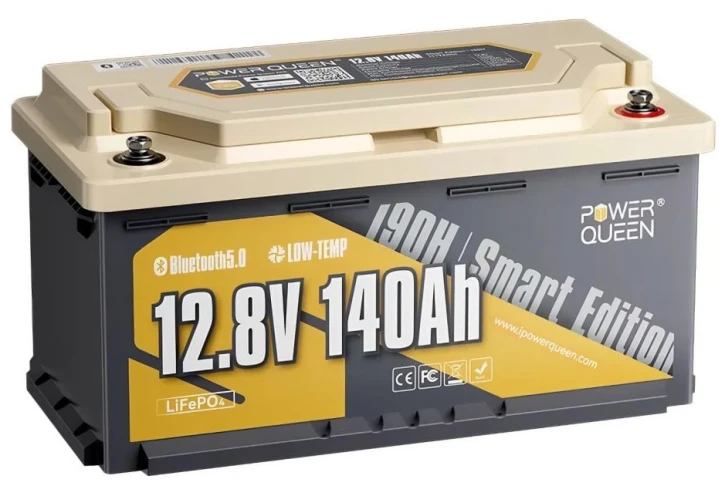 Акумулятор Power Queen H190 P12V140-150-RV190-BT-4-AC150 Bluetooth (44-00523)