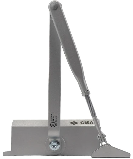 Доводчик дверной Cisa 60460/60470.03.0.97 STD до 80 кг серый (36492) фото 4