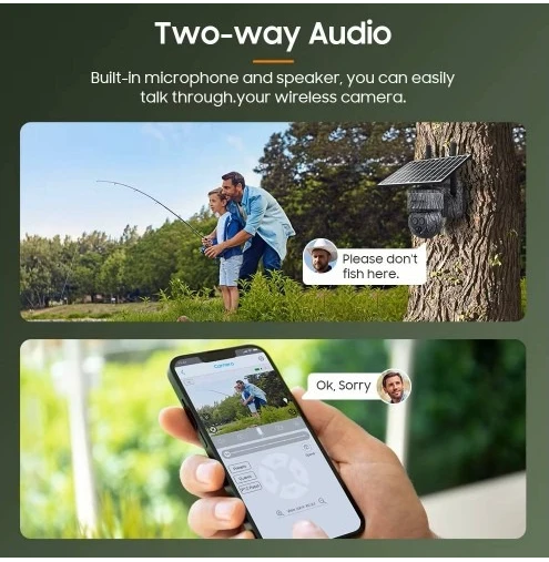 Відеокамера Sectec ST-557-6M-12X-4G-EU-G (6Мп, PTZ, 12000mAh) фото 7