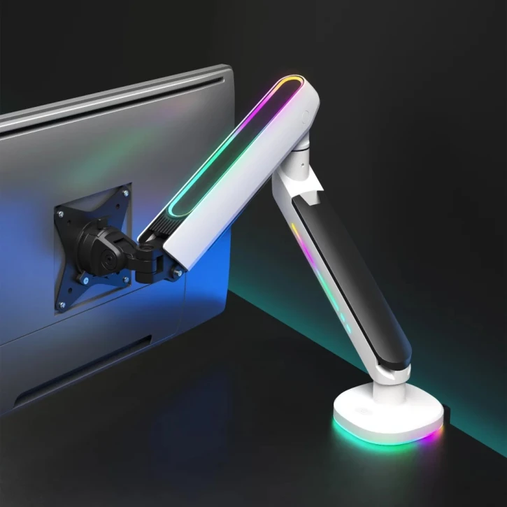 Настольный крепеж для монитора Officepro MA901W Plus White фото 3