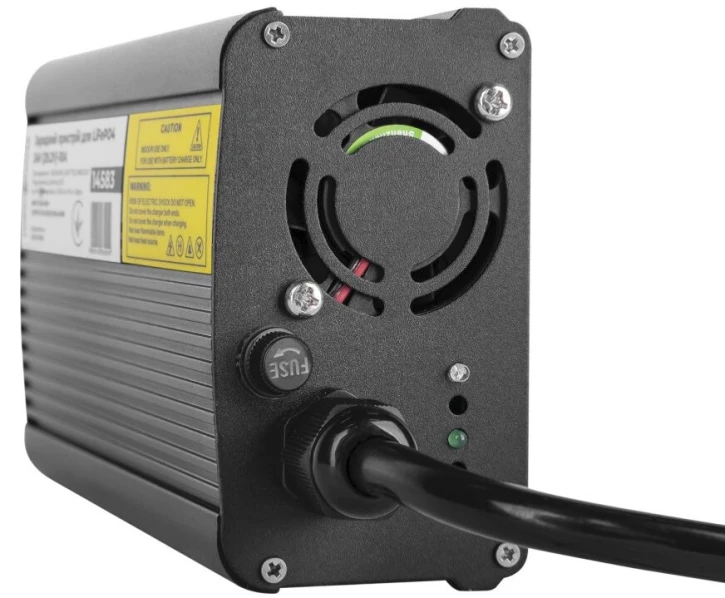 Зарядний пристрій для АКБ LogicPower LiFePO4 24V (29.2V)-10A-240W Black (14583) фото 2