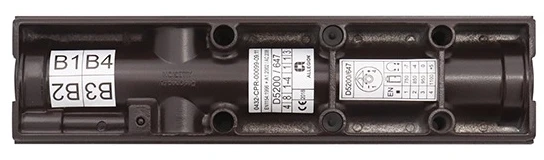 Доводчик дверной Cisa D5200.03.0.88 BC SLD до 80 кг FIRE коричневый (37932) фото 5