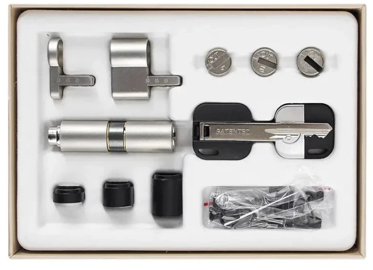 (Уцінка) Циліндр Yale 60-125 30-60Ext x 30-65Int CAM LINUS Adjustable 2KEY NST (YAL-05/501000/SN) фото 13