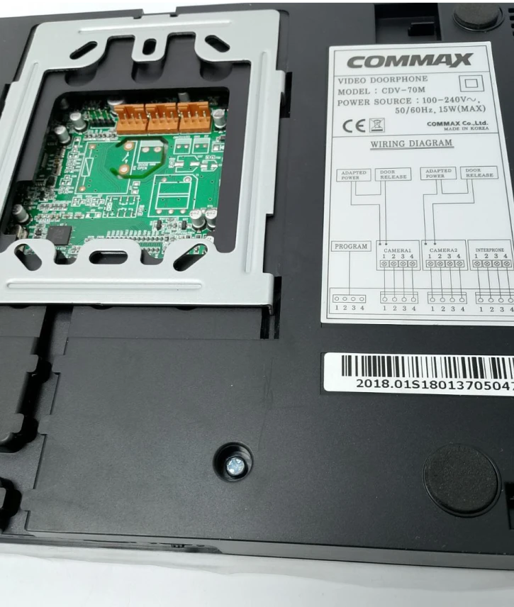 (Уценка) Видеодомофон Commax CDV-70M Dark Silver фото 5