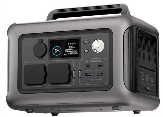 Зарядная станция Allpowers R600 600W 299Wh LiFePO4 фото 5