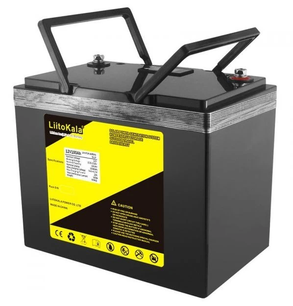 Аккумулятор LiitoKala LiFePO4 12V-100Ah LCD (12V 100Ah LiFePO4 LCD)