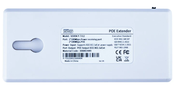 PoE-репитер SEVEN P-7312 (P7312) фото 4