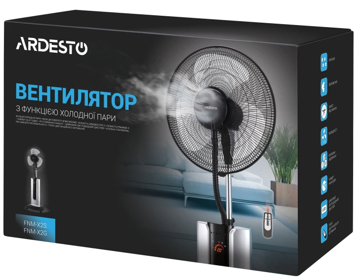 Вентилятор Ardesto FNM-X2S фото 22
