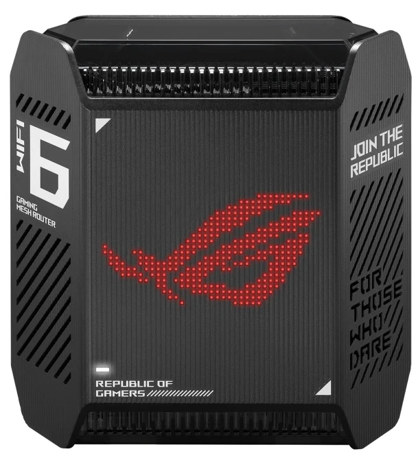 Mesh Wi-Fi система Asus ROG Rapture GT6 2pk Black (90IG07F0-MU9A20) фото 2