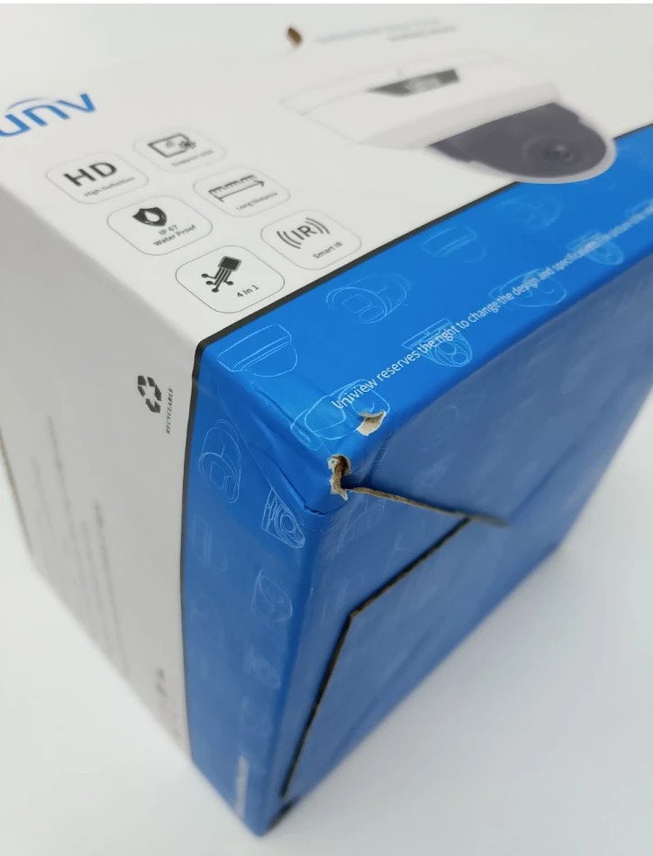 (Уценка) Видеокамера MHD Uniview UAC-D122-AF28M White фото 4