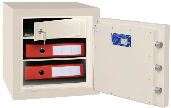 Сейф вогнестійкий Griffon FSL.45.E CREAM фото 2