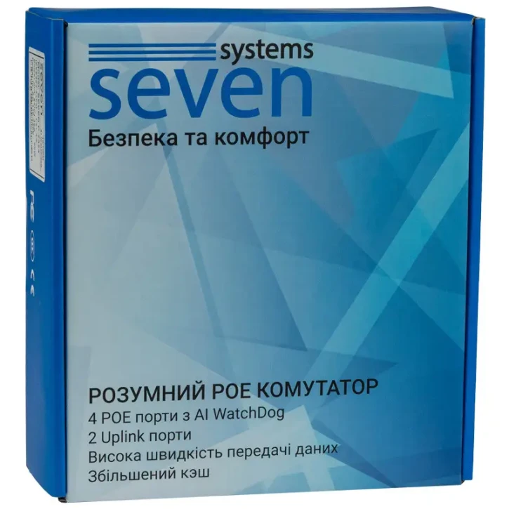 PoE коммутатор SEVEN P-7324 фото 7