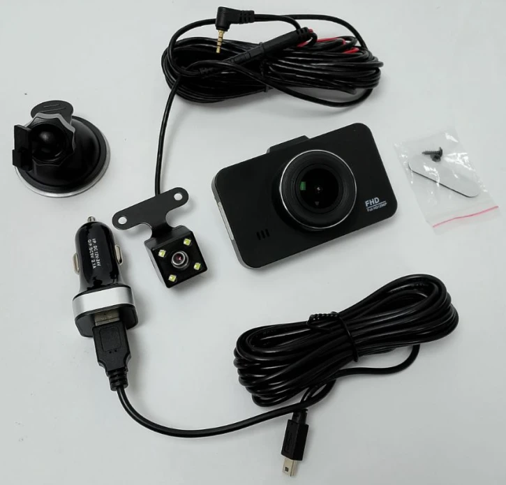 (Уценка) Автомобильный видеорегистратор Tecsar BCR-3M1CH фото 2