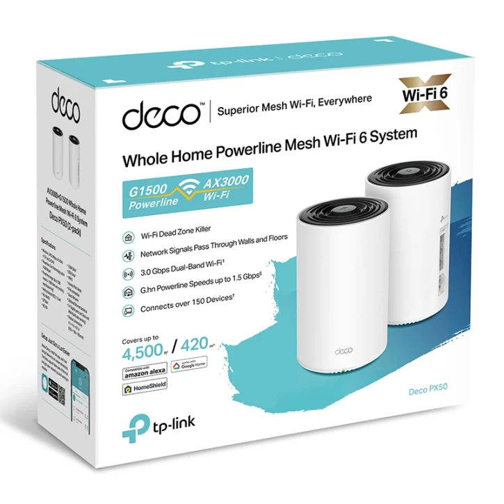 Mesh WiFi система TP-Link Deco PX50 (2-pack) фото 3