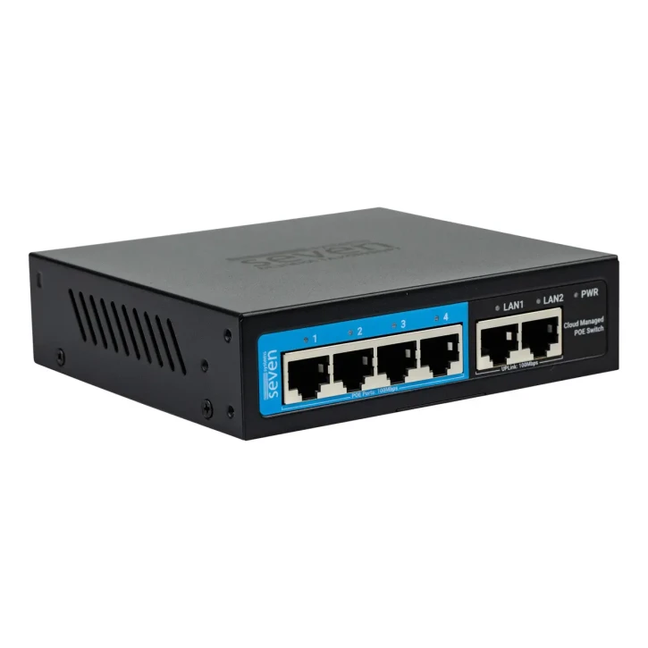 PoE комутатор SEVEN PS204D фото 4