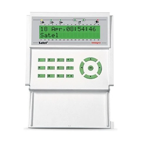 Клавиатура Satel INT-KLCD-GR White фото 2