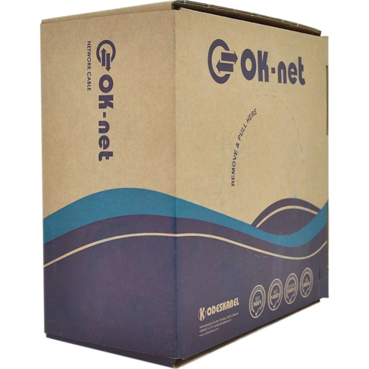 Кабель вита пара Одескабель CAT.5e U/UTP КПВ-ВП (100), 4 х 2 х 0.49 фото 2