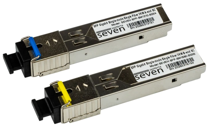 Модуль оптичний SEVEN SFP-SM1550-S03B (SFPSM1550S03B) фото 2