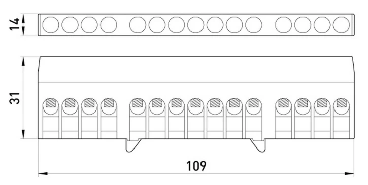 Шина нульова E.Next e.bsi.pro.1.15 в ізольованому корпусі (p0650016) фото 6