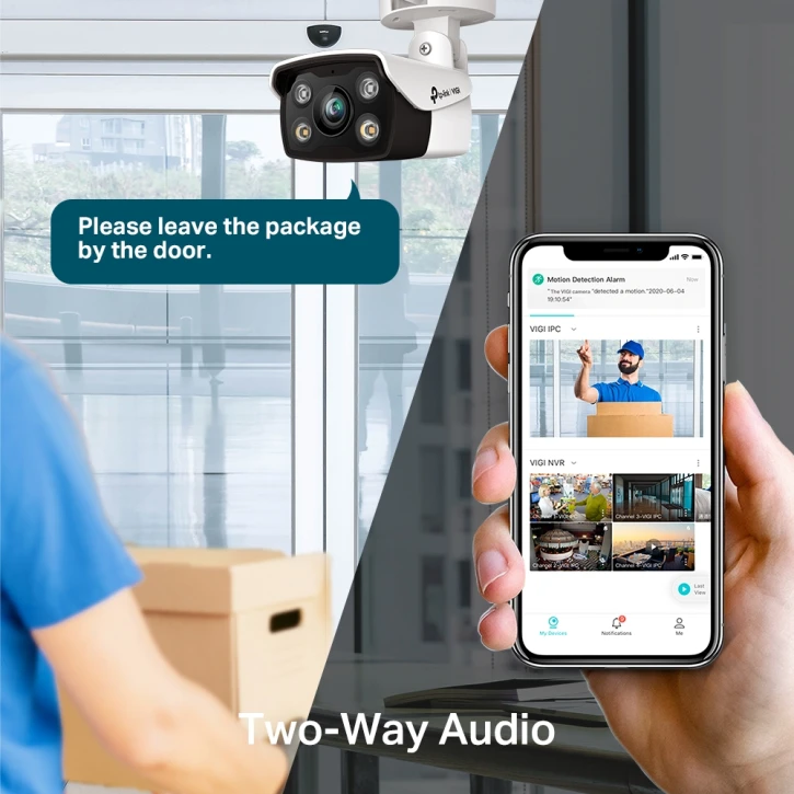 IP-відеокамера TP-Link VIGI C340 (4) White фото 8