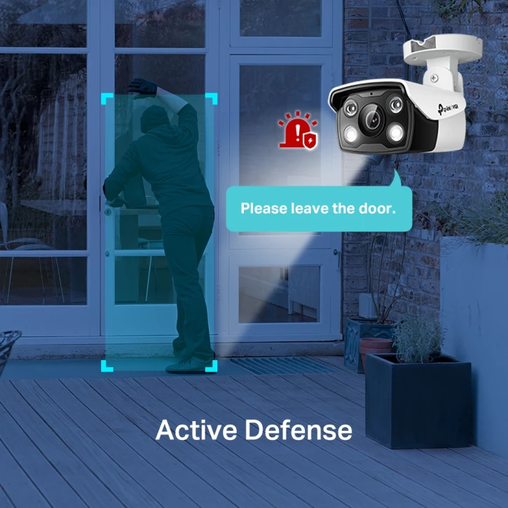 IP-відеокамера TP-Link VIGI C340 (2.8) White фото 7