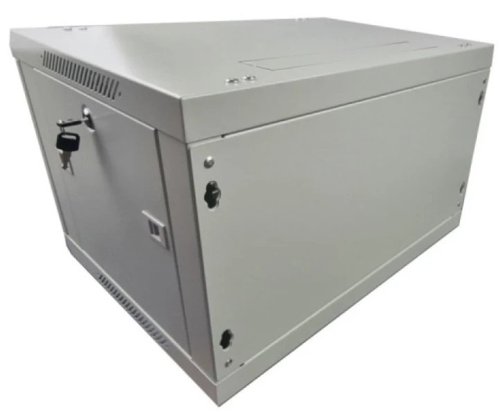 Шкаф настенный Adtek DE-19" 4U-600-350 серый (DE-4U-600-350-G) фото 2