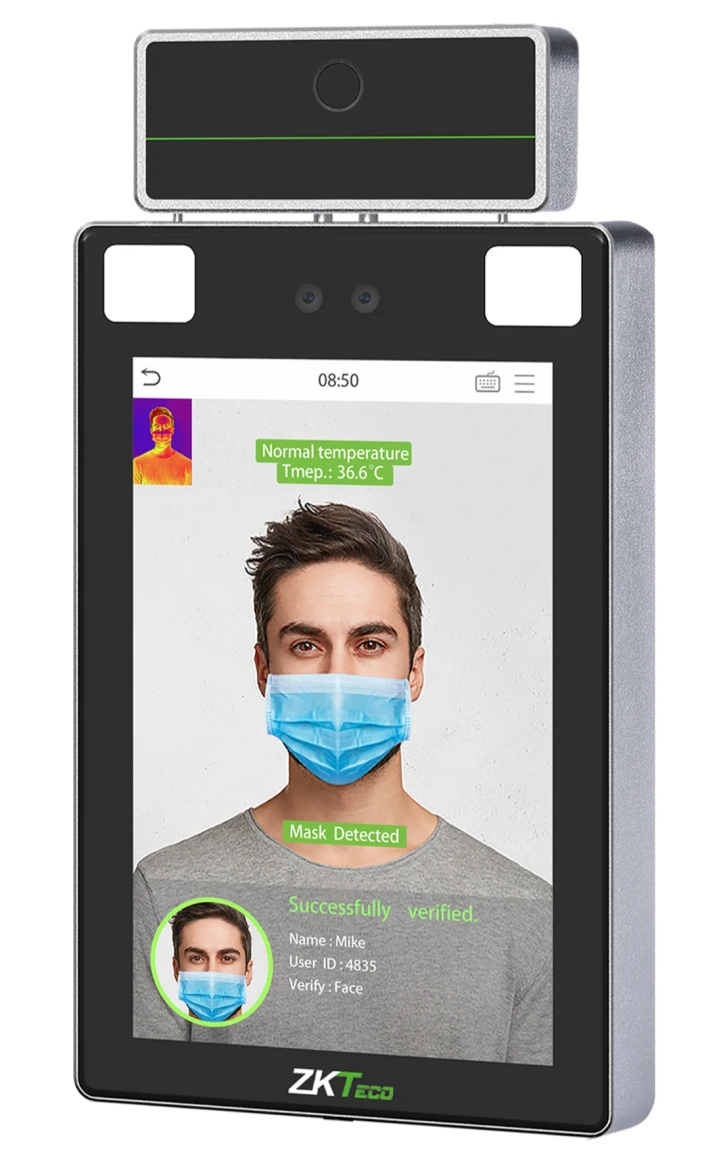 (Уценка) Биометрический терминал ZKTeco ProFace X (TI) фото 8