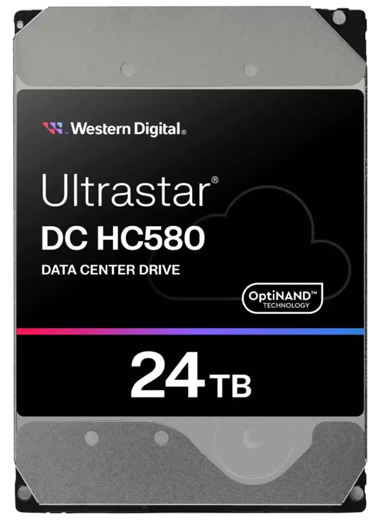Жорсткий диск Western Digital Ultrastar DC HC580 24 TB SAS (0F62802)
