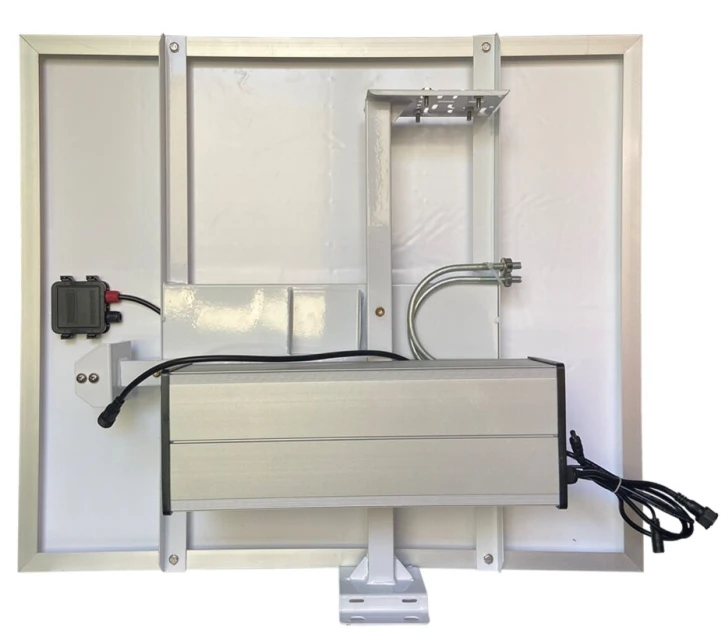 Солнечная панель GreenVision GV-002-80W-32Ah для видеонаблюдения с аккумулятором фото 3