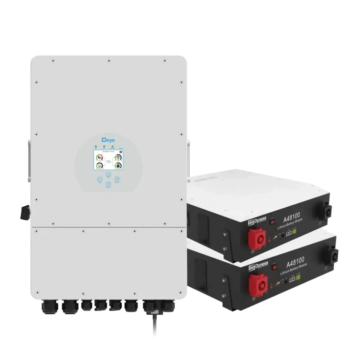 Система зберігання енергії Deye SUN-10K-SG02LP1-EU-AM3-2DY9.6K-LFP-W 10kW 9.6kWh 2BAT LiFePO4 6000 циклів (SUN-10K-SG02LP1-EU-AM3-2DY9.6K-LFP-W)