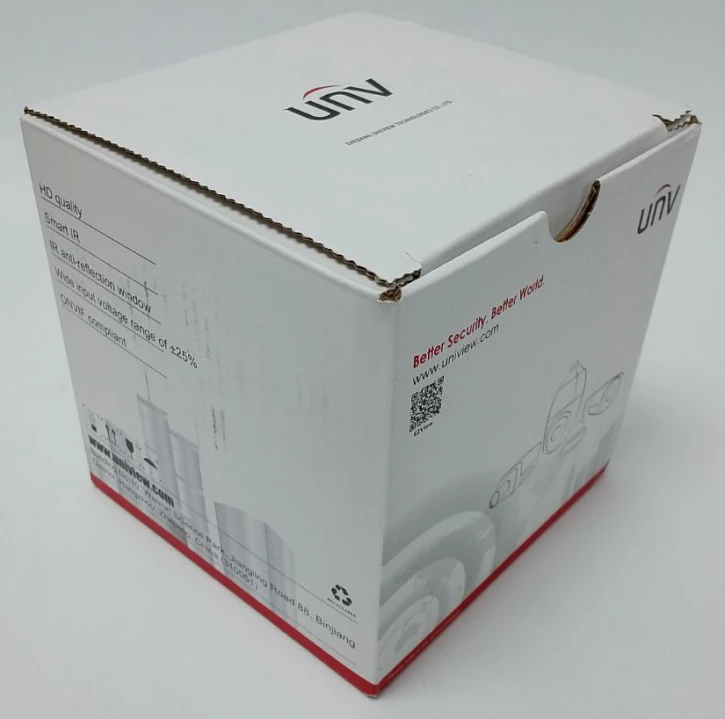 (Уценка) IP-видеокамера Uniview IPC3612LR3-PF28-D White фото 2