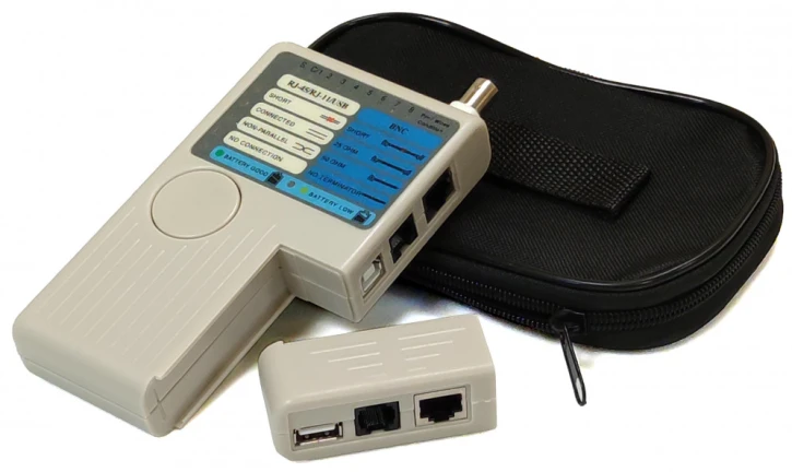 Тестер мережі Kingda KD-CT009 White