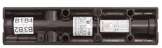 Доводчик дверной Cisa D5210.03.0.88 BC SLD HO с фиксацией до 80 кг коричневый (39992) фото 5