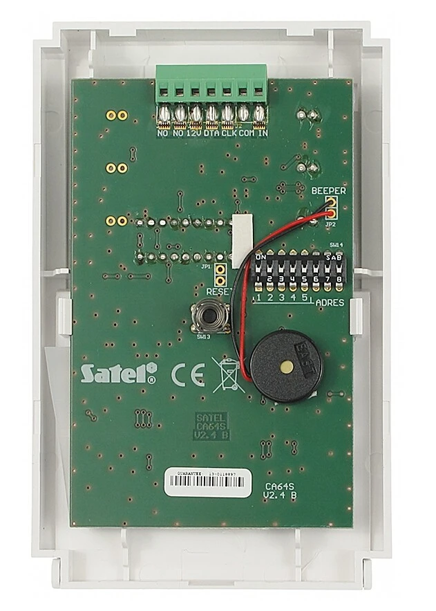 Клавіатура Satel INT-S-BL White фото 4
