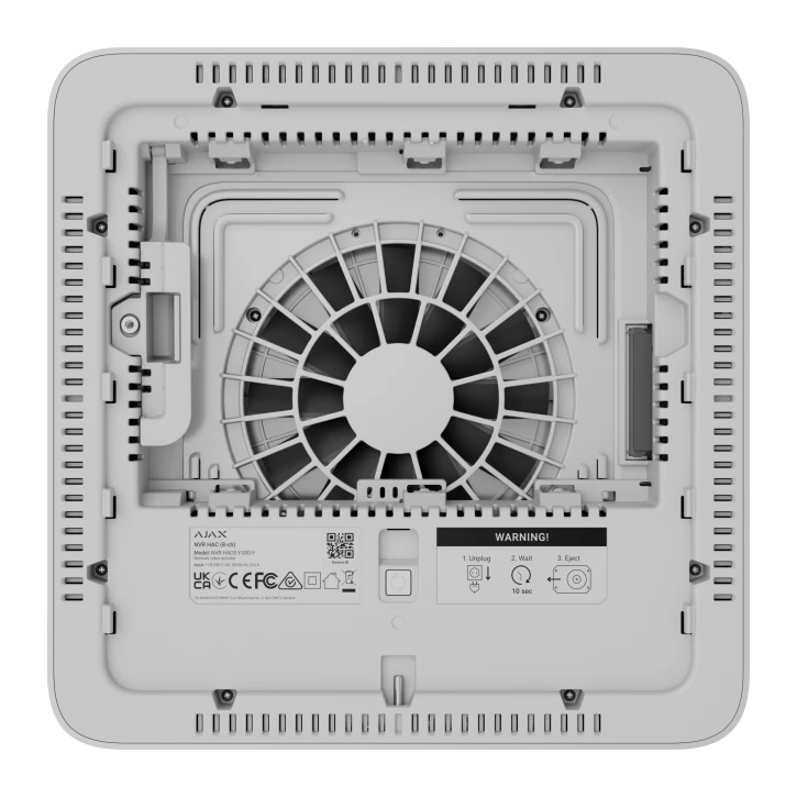 Сетевой видеорегистратор Ajax NVR HAC (8ch) (8EU) White (134500.122.WH1) фото 8