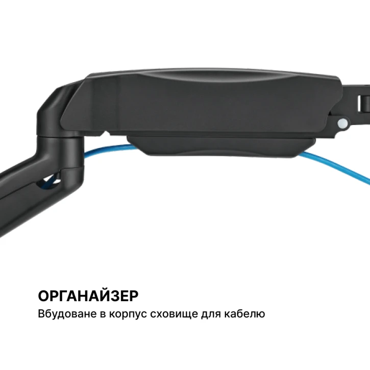 Настенный крепеж для монитора Officepro MA310B Black фото 6