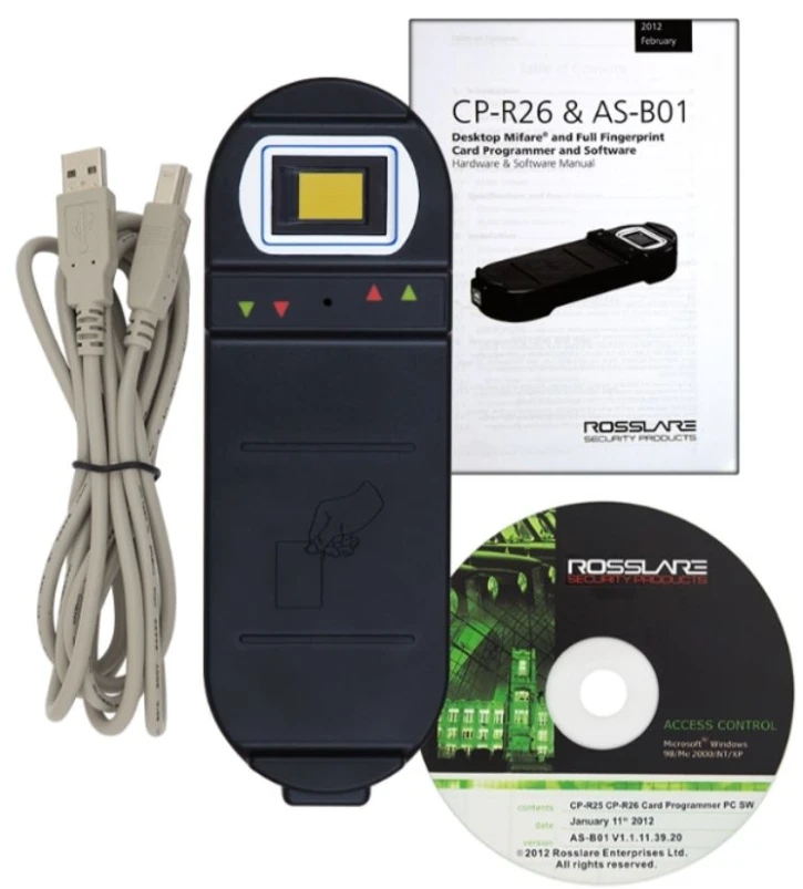 Программатор Rosslare CP-R26 бесконтактных карт MIFARE_13.56Mhz к считывателям AYB4663 фото 2