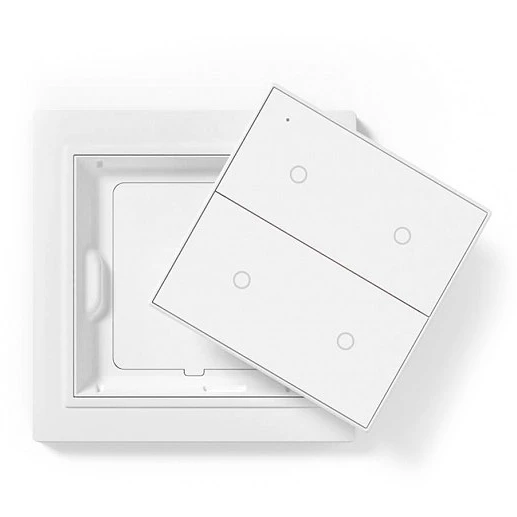 (Уценка) Умный выключатель Aqara Opple Light Switch (Double-Button) Zigbee 3.0 (WXCJKG12LM) фото 6